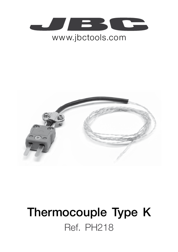 JBC PH218 MANUAL