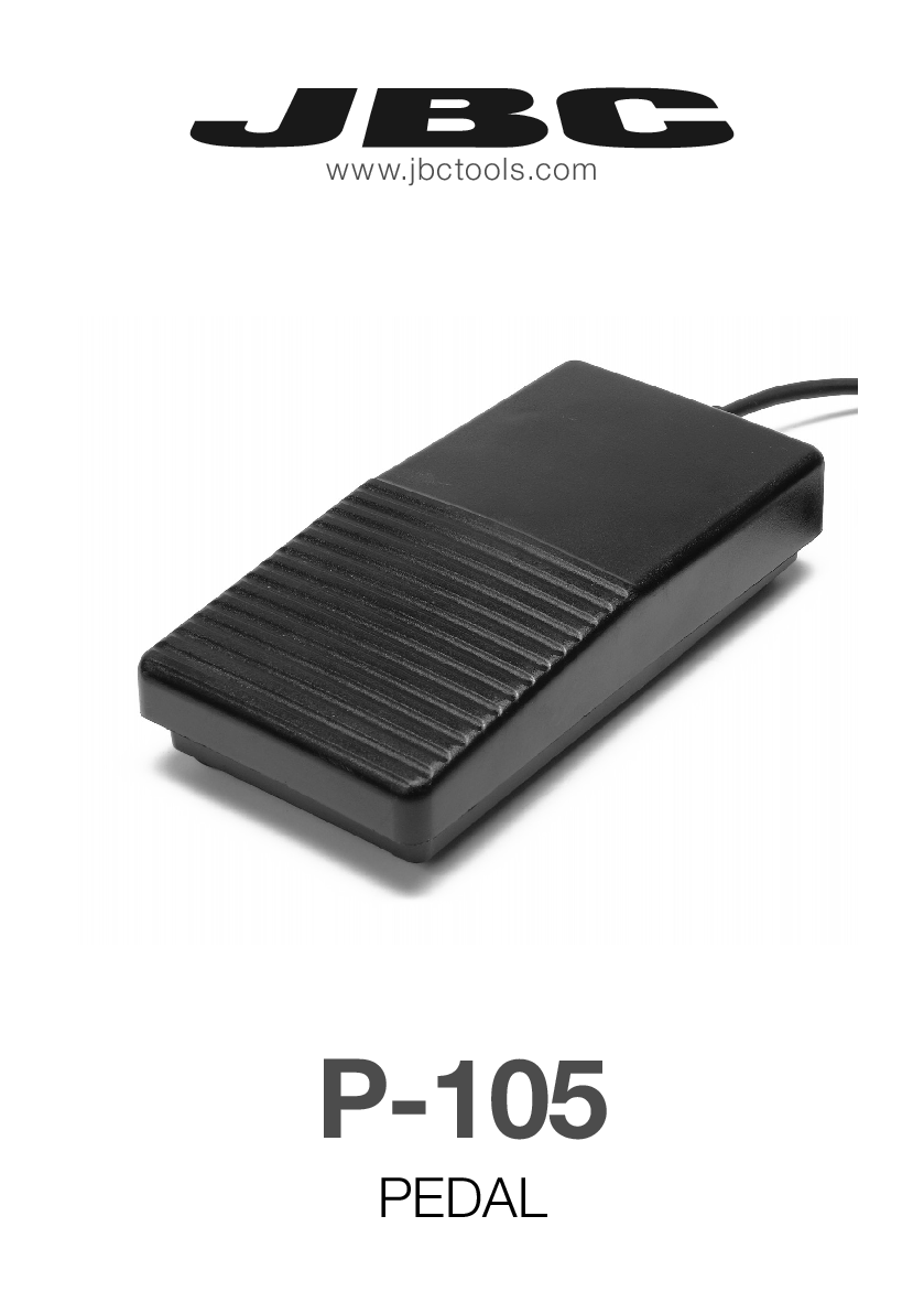 JBC P 105 MANUAL