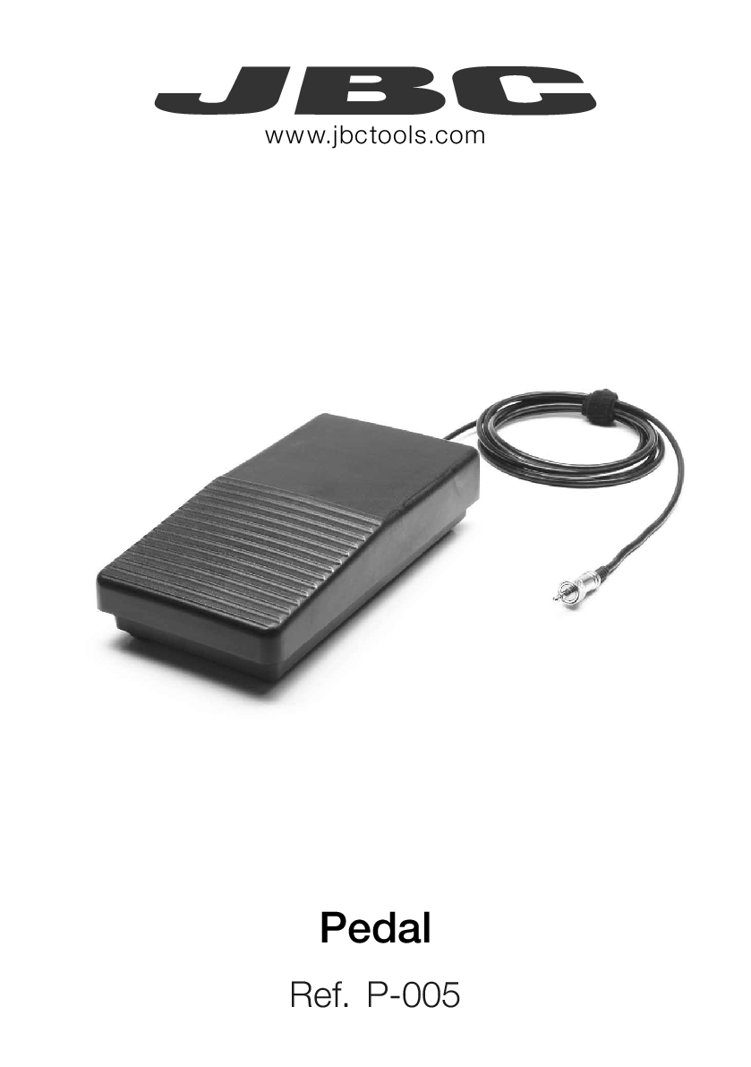 JBC P 005 MANUAL