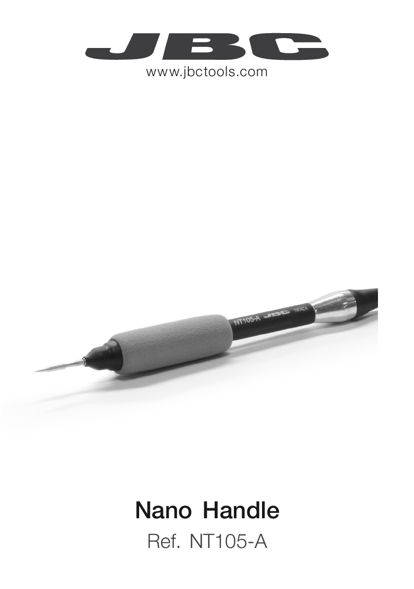 JBC NT105 MANUAL