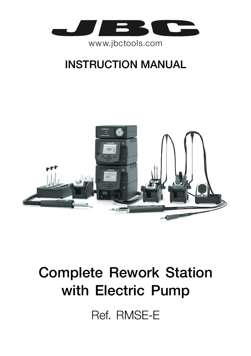 JBC MANUAL RMSE REWORK STATION