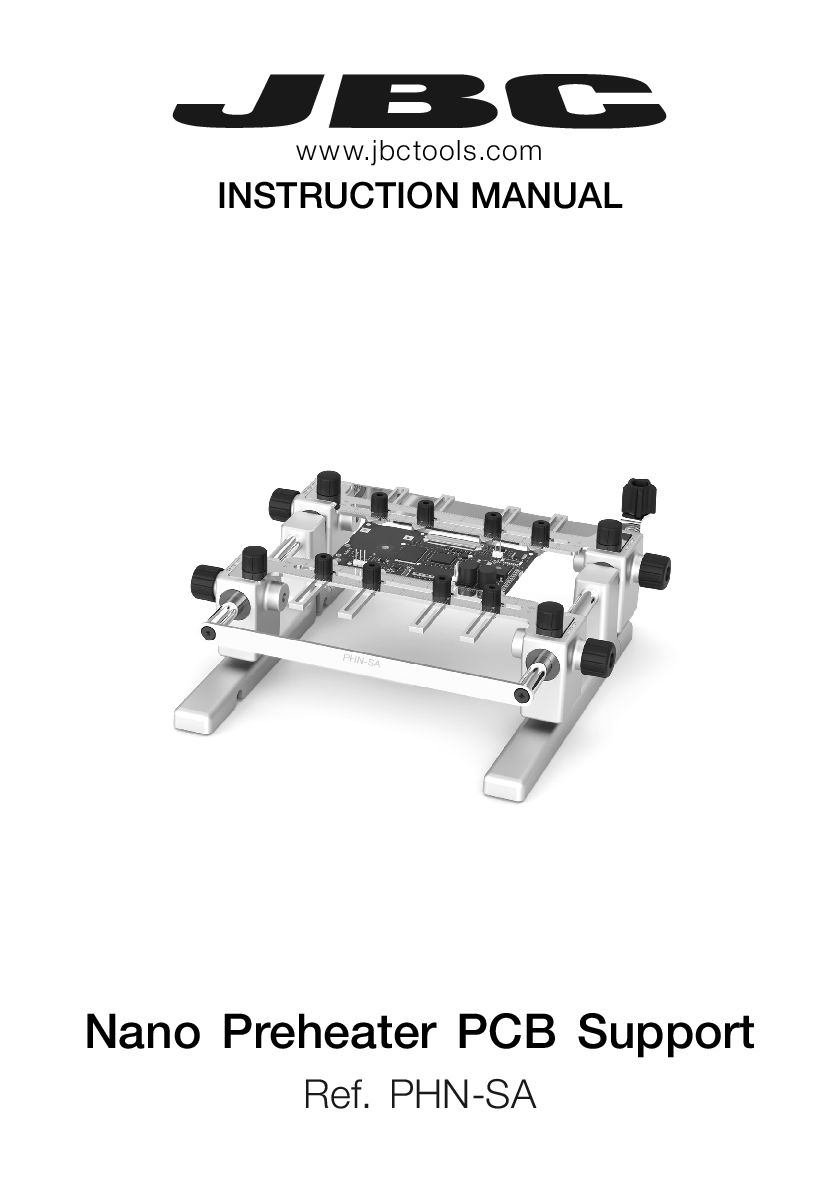 JBC MANUAL PHN NANO SUPPORT