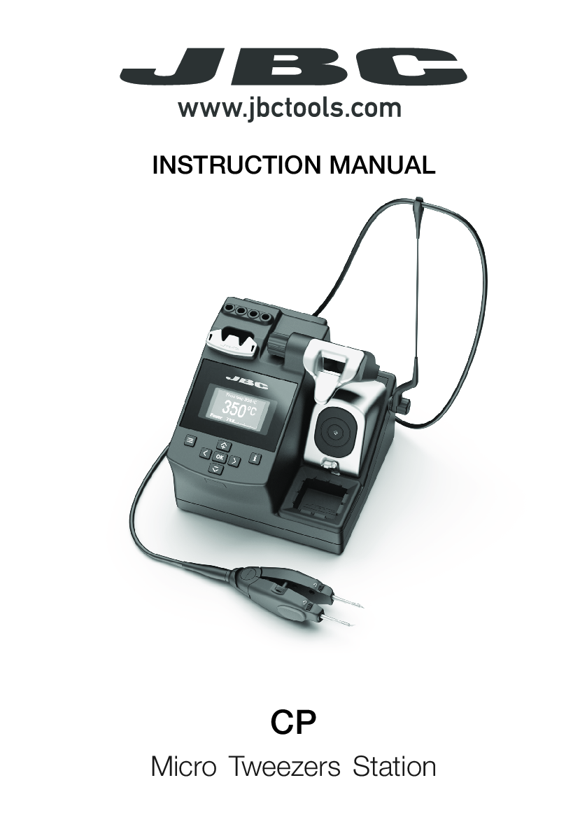 JBC MANUAL CP MICRO TWEEZERS STATION