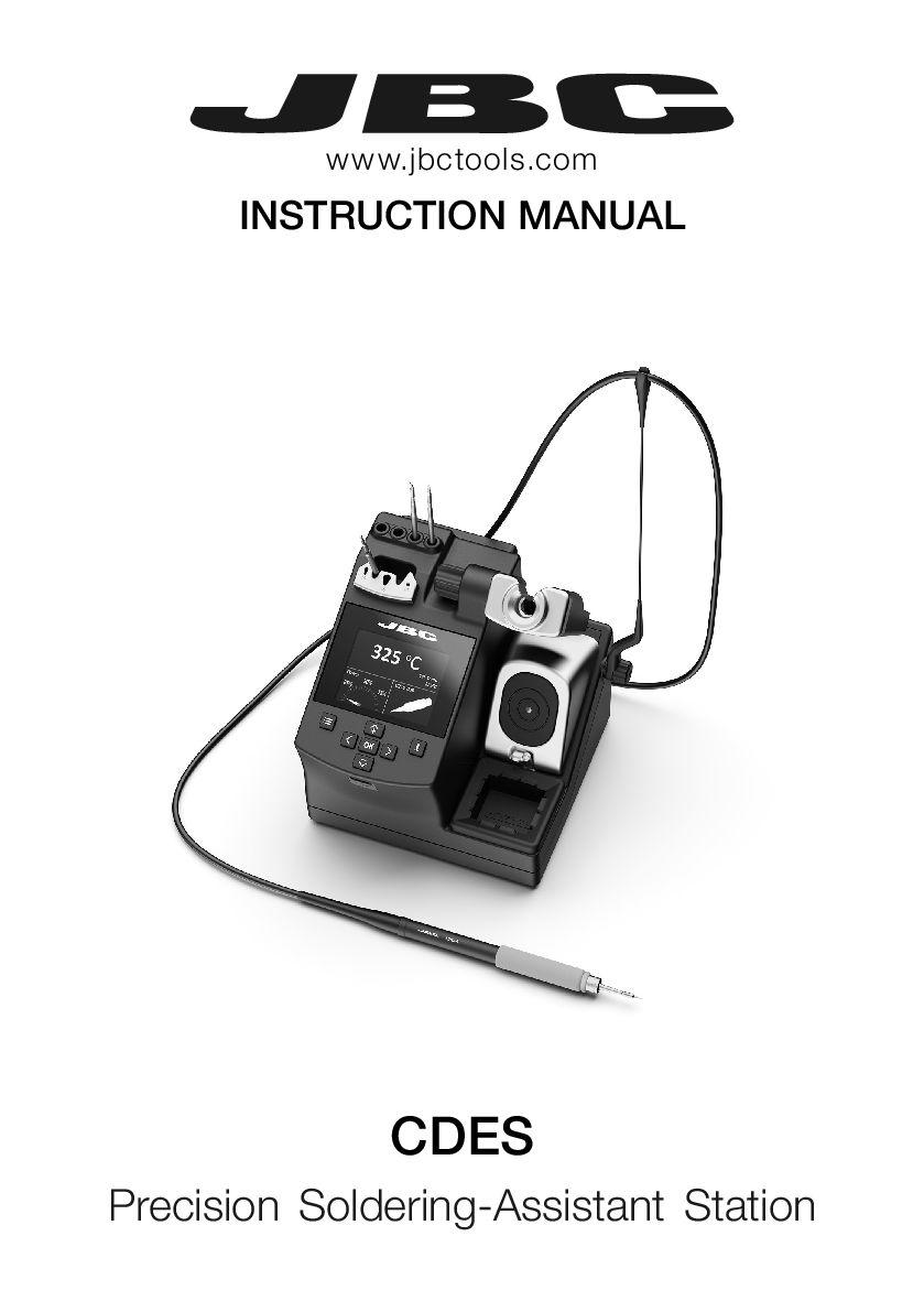 JBC MANUAL CDES COMPACT STATION