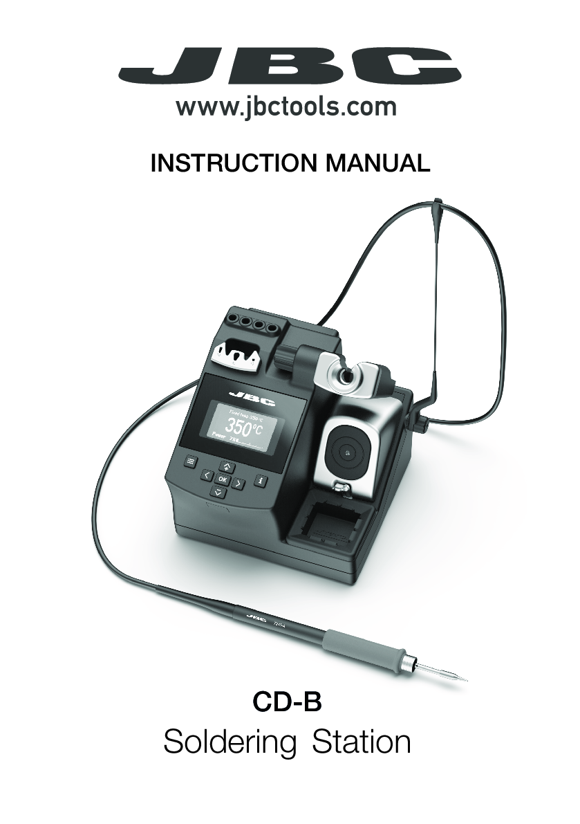 JBC MANUAL CD B COMPACT STATION
