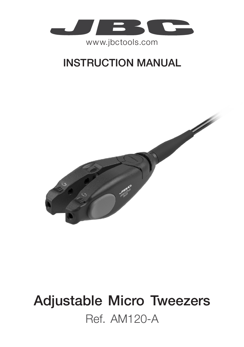 JBC AM120 A MANUAL