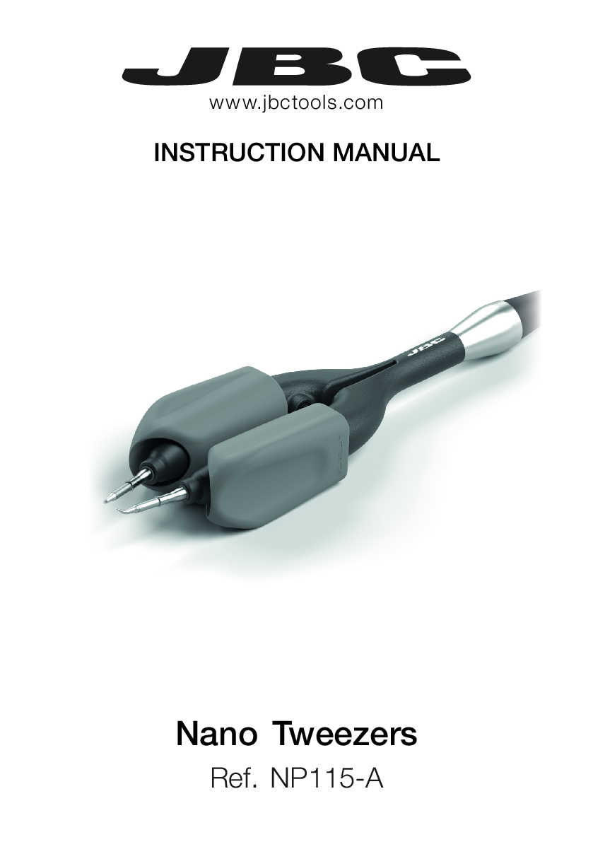 JBC NP115 A MANUAL