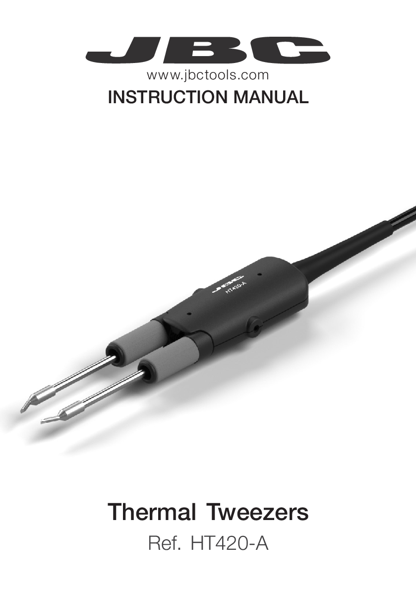 JBC HT420 A MANUAL