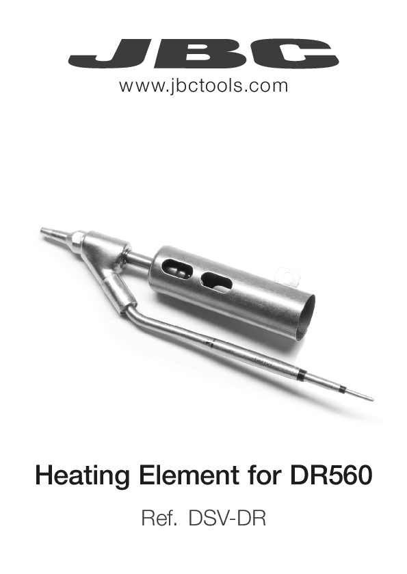 JBC DSV DR MANUAL