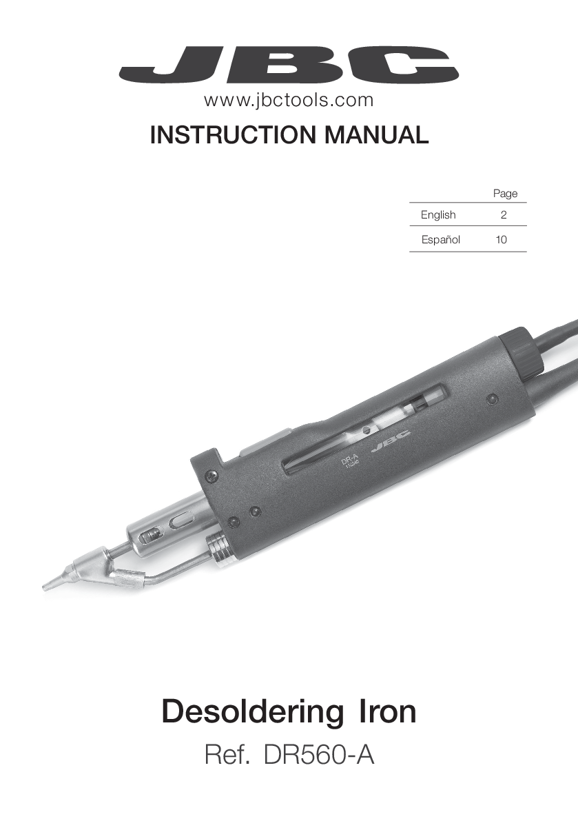 JBC DR A MANUAL