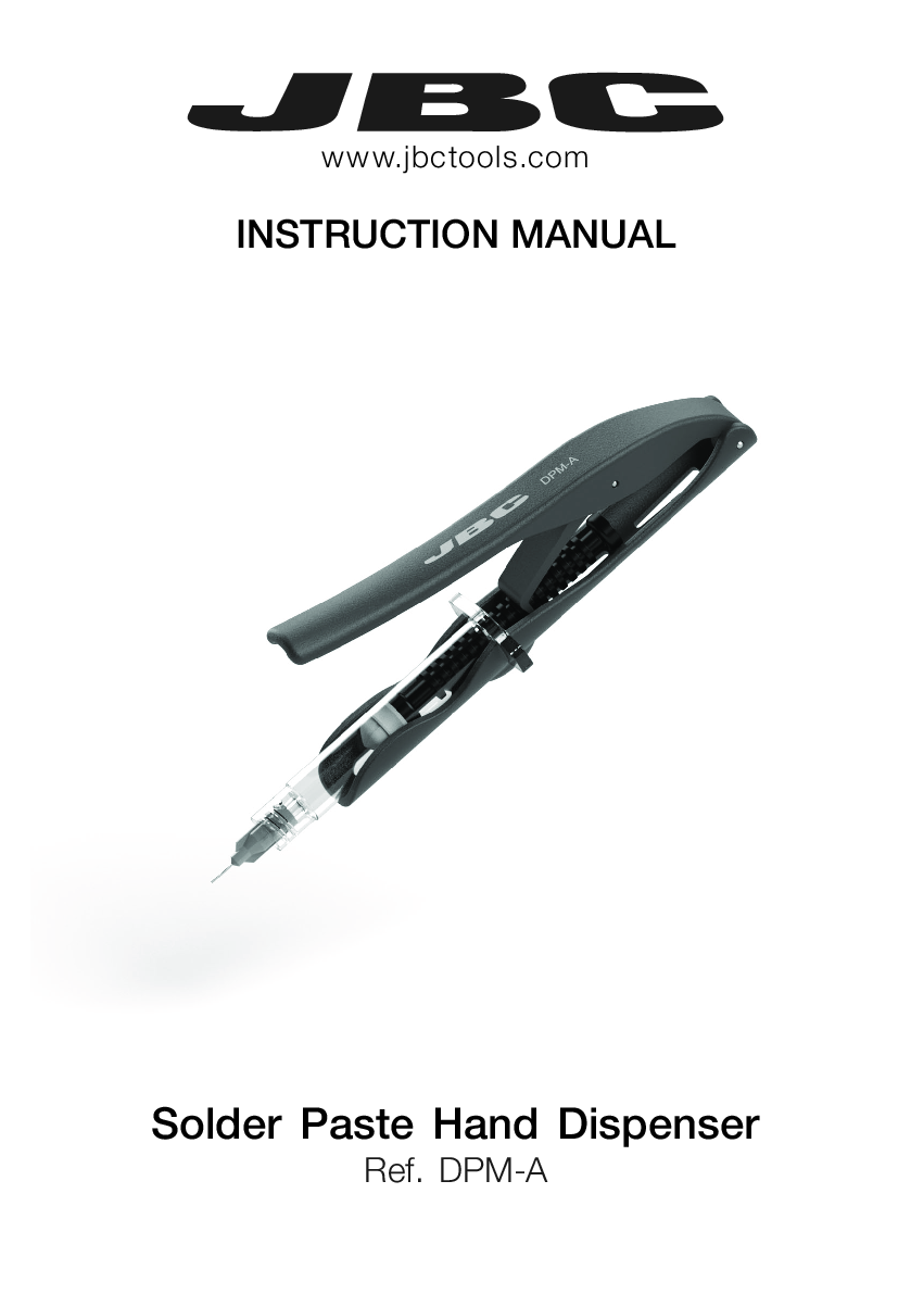 JBC DPM A MANUAL