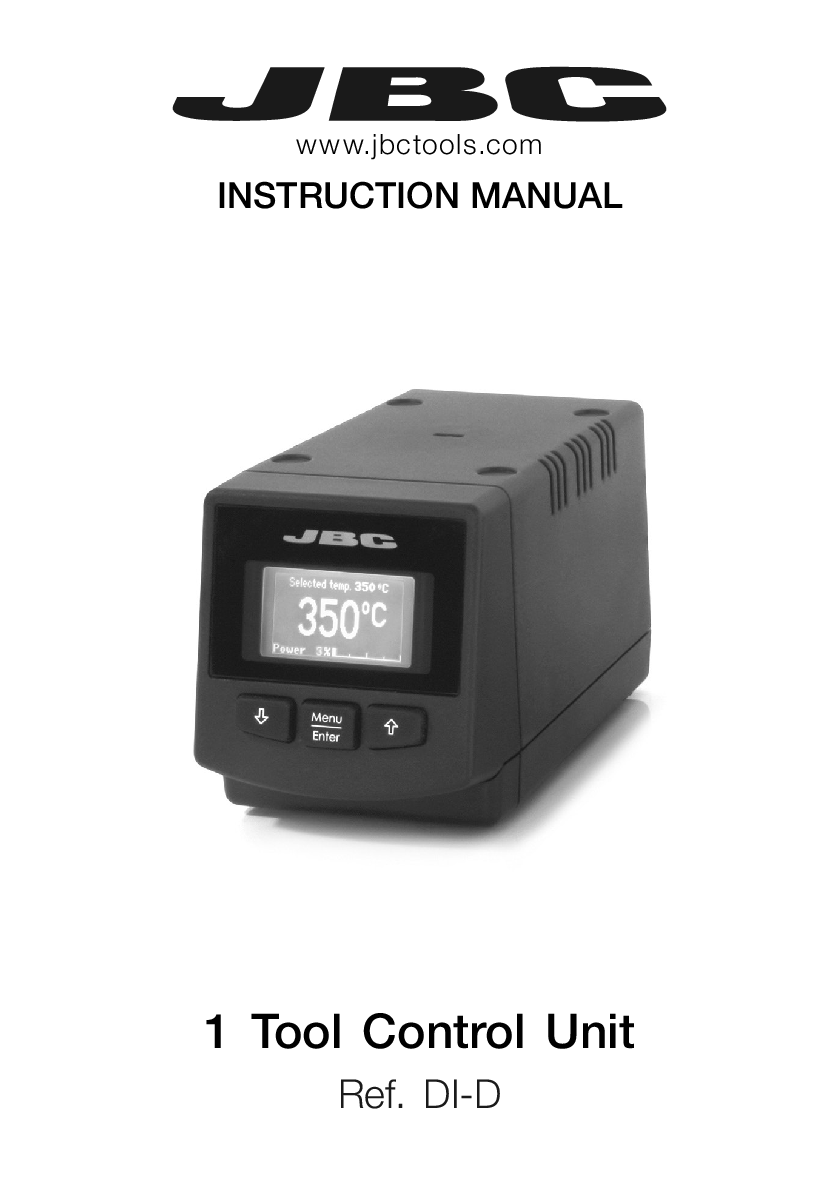 JBC DI D MANUAL
