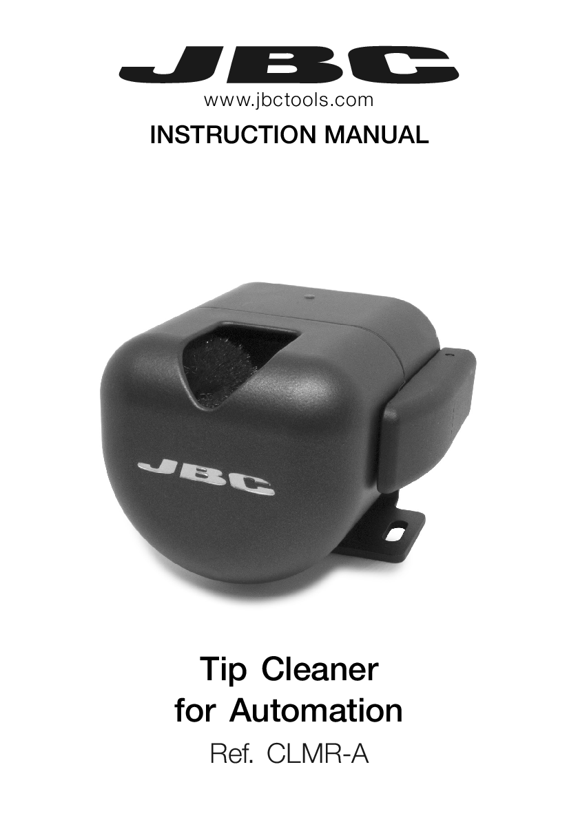 JBC CLMR A MANUAL