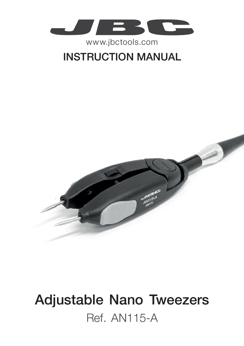 JBC AN115 A MANUAL