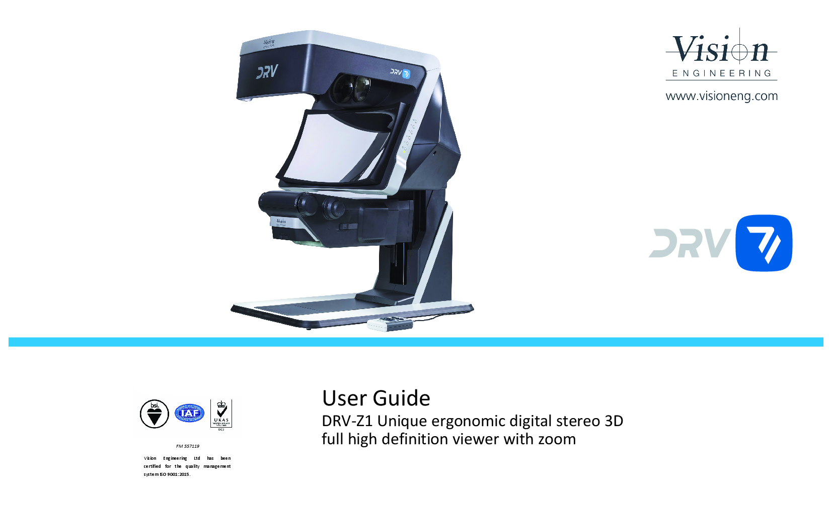 Vision Engineering DRV-Z1 User Guide