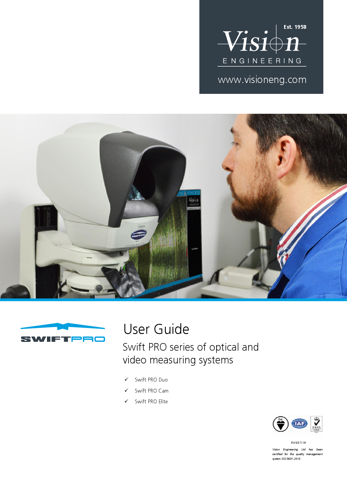 Vision Engineering Swift PRO User Guide