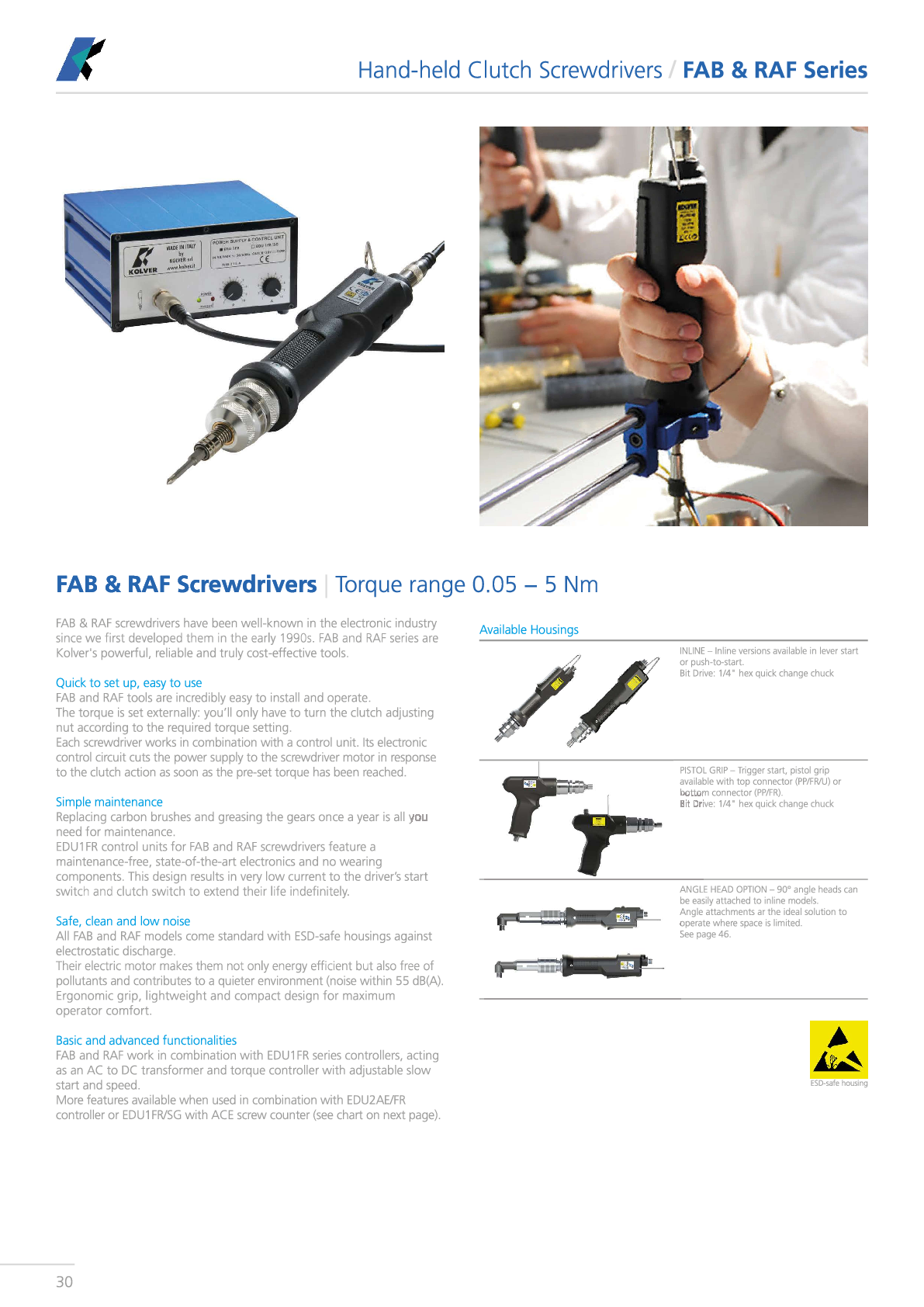 FAB and RAF Series Catalogue