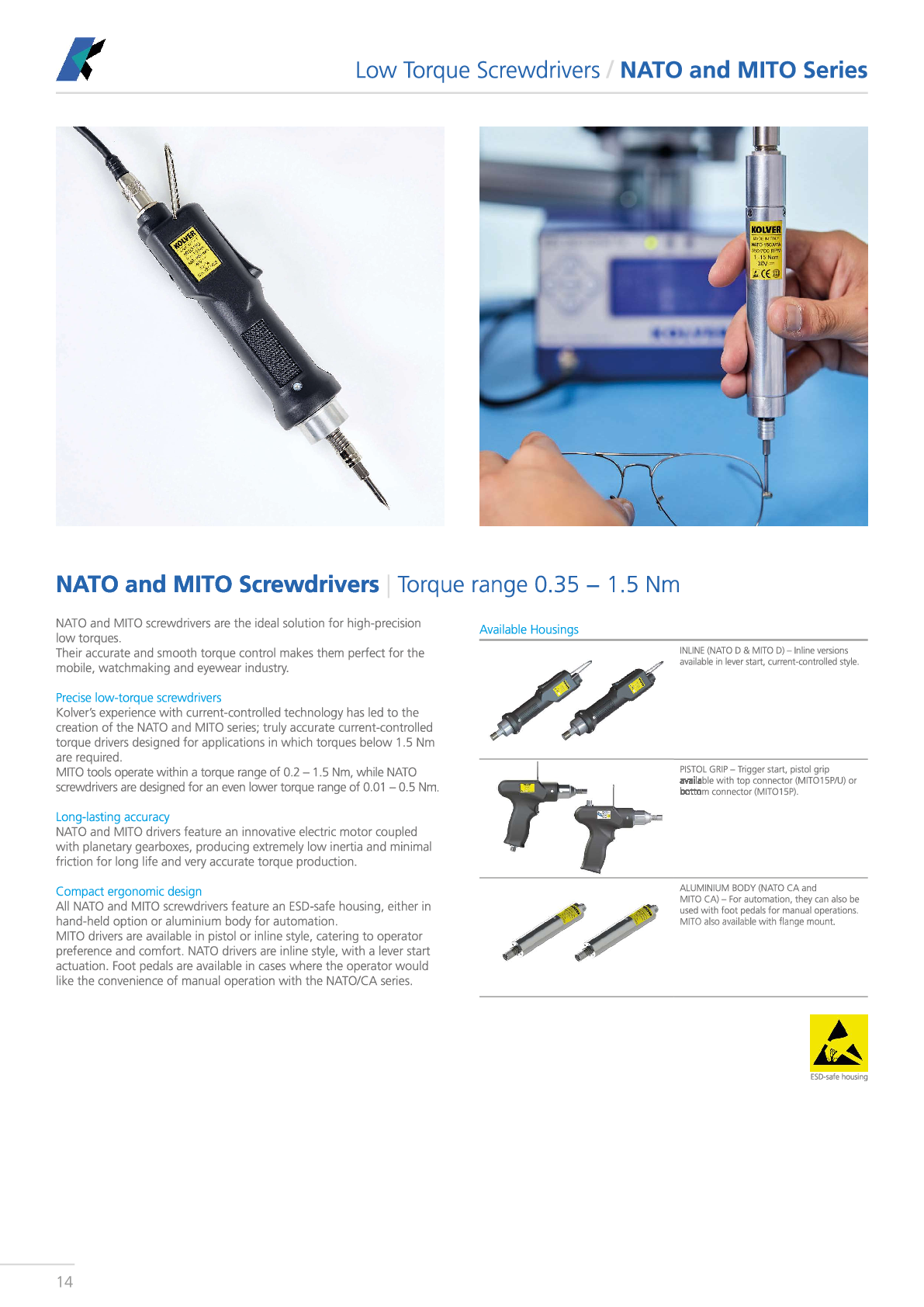 Mito and Pluto Series Catalogue