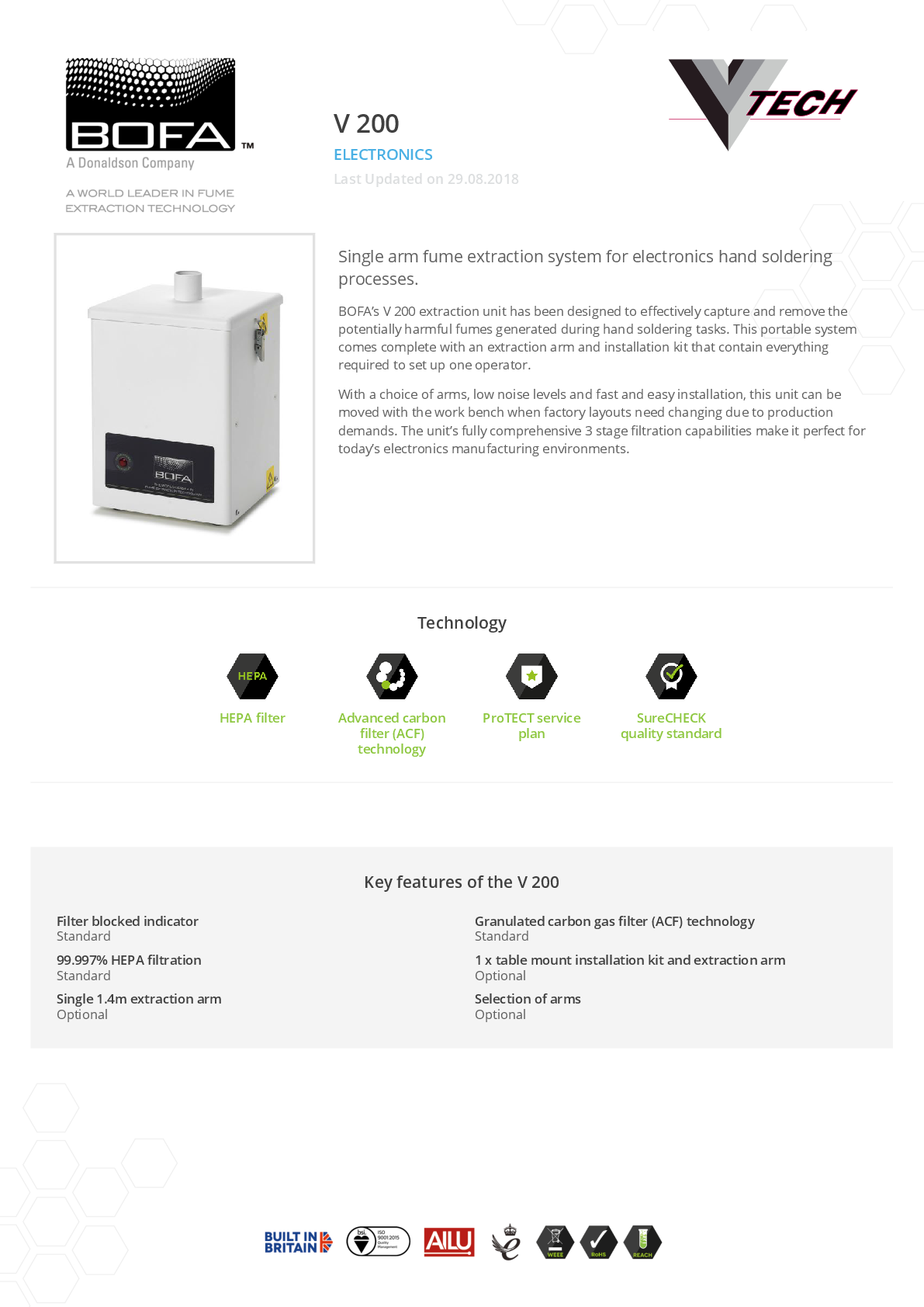 V200 Datasheet