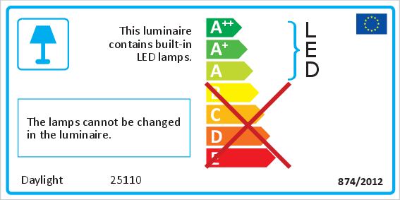 D25110 Omega-5 Energy Label