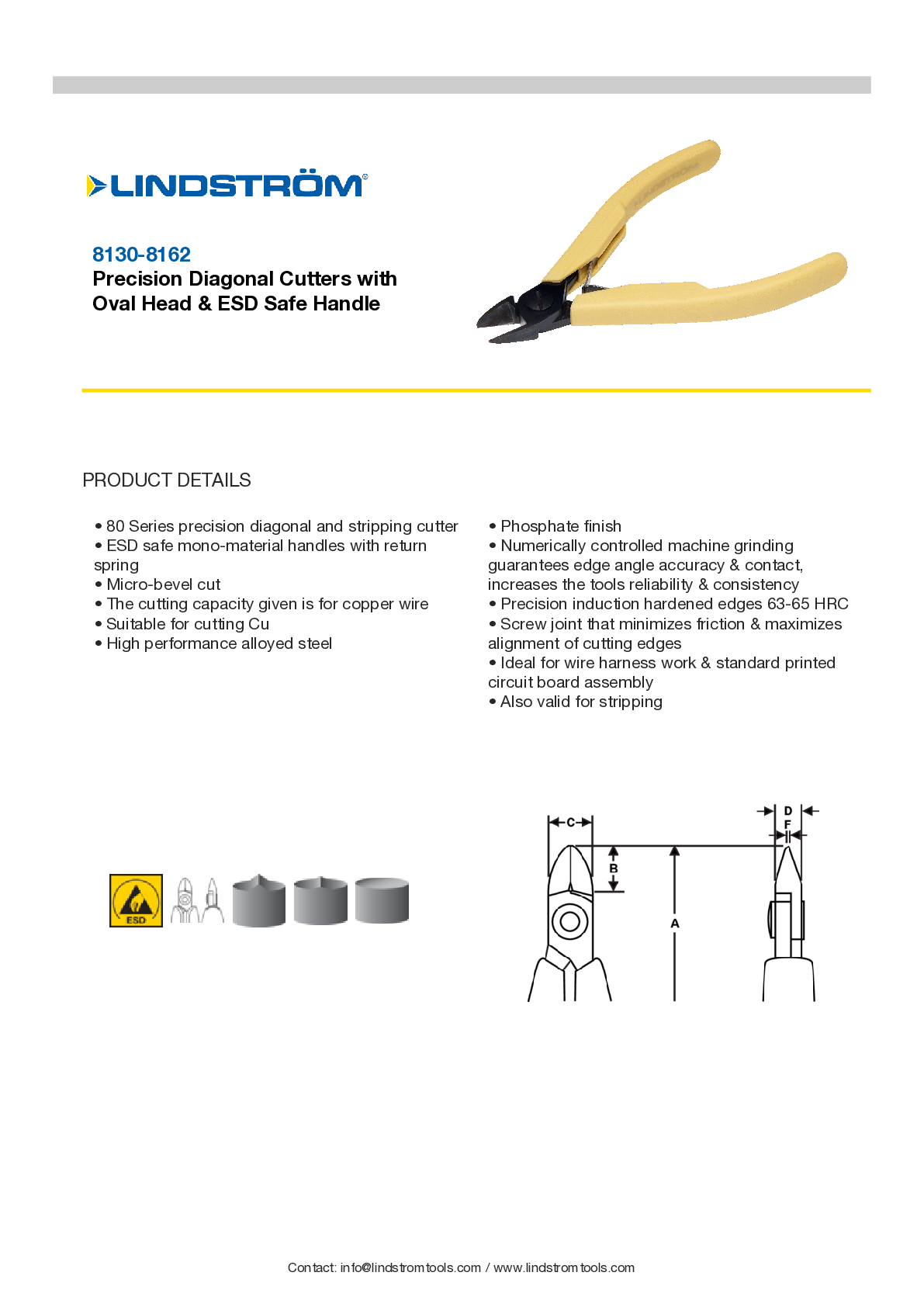 Lindstrom Series 80 Cutters Catalogue