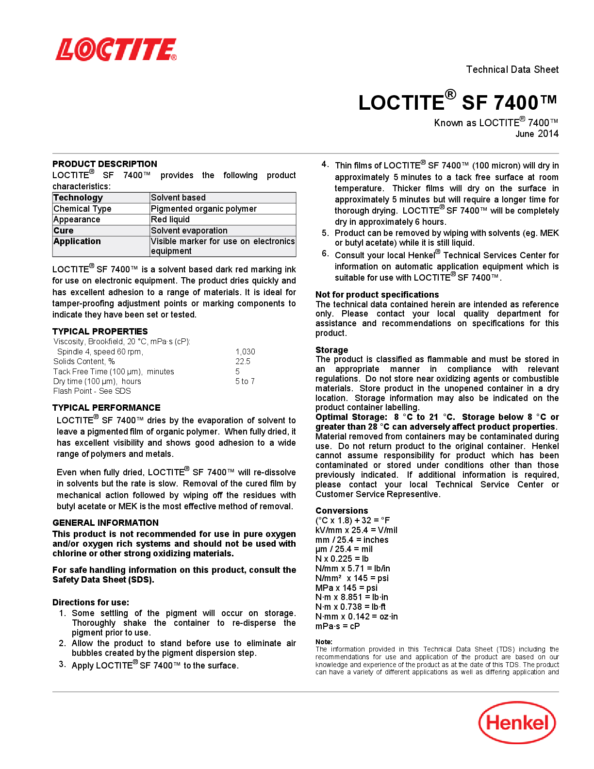 TDS VARNISTOP KIT 7400