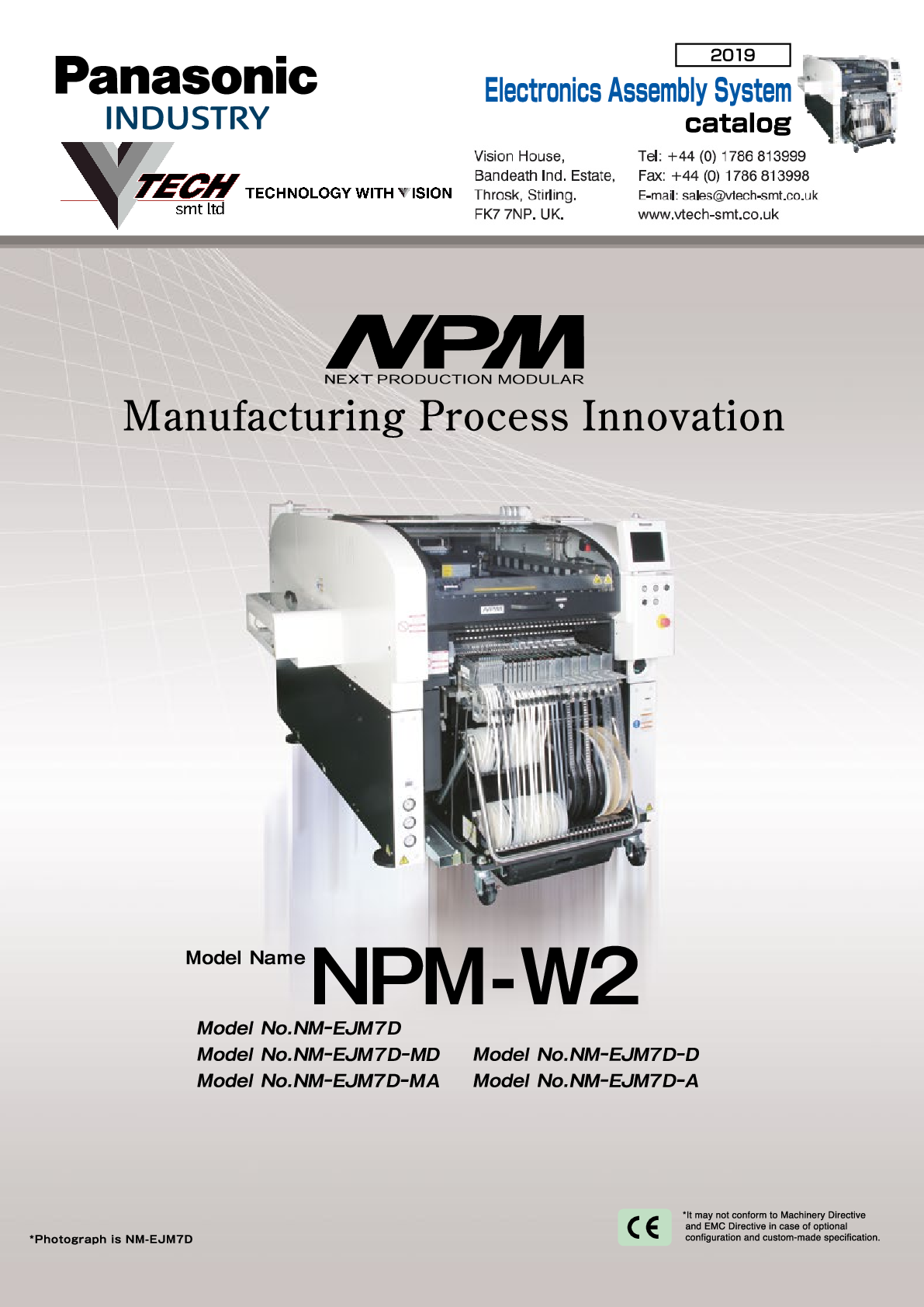 Panasonic SMT NPM-W2 Brochure