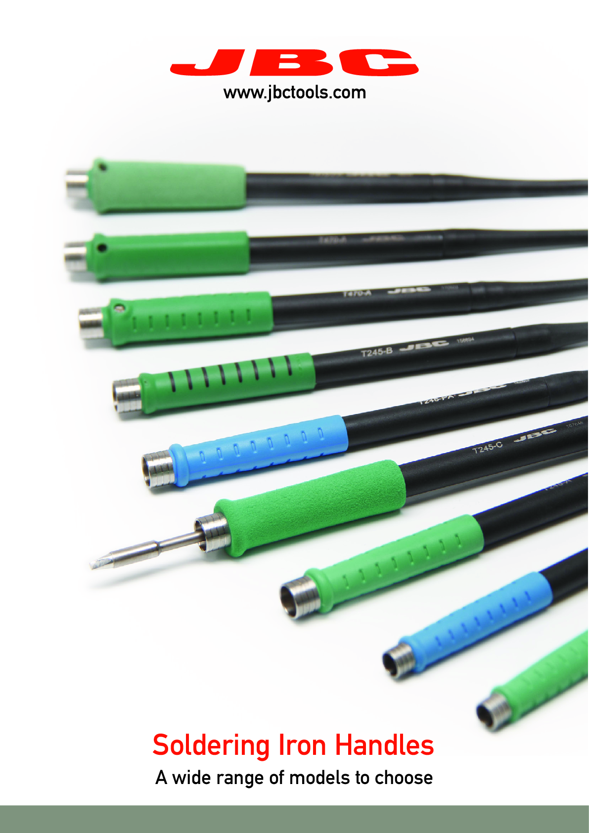 JBC SOLDERING IRON HANDLES ENG