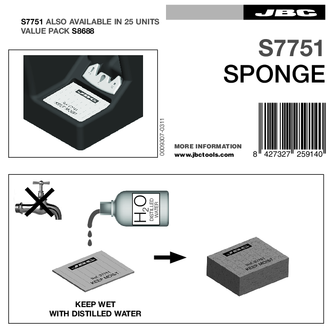 JBC S7751 MANUAL