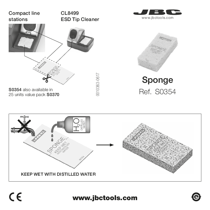JBC S0354 MANUAL