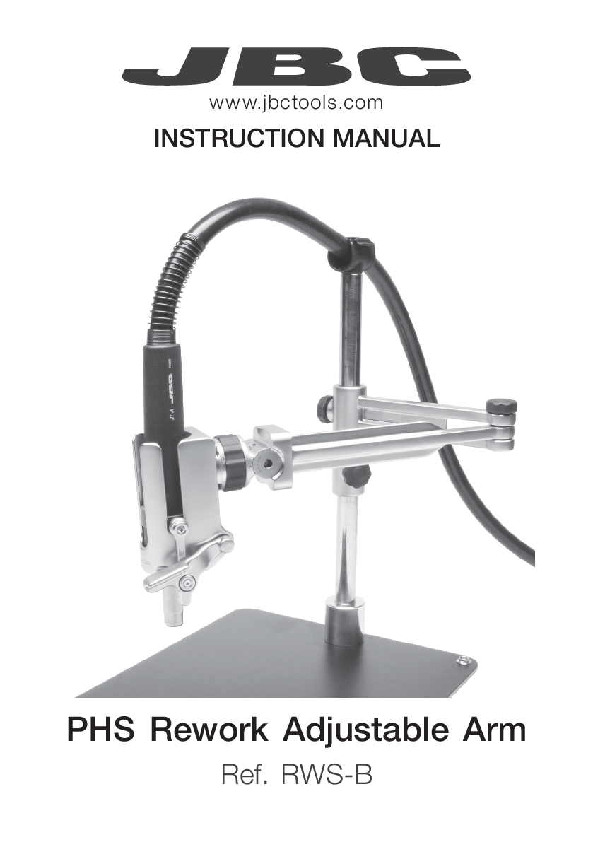 JBC RWS B MANUAL