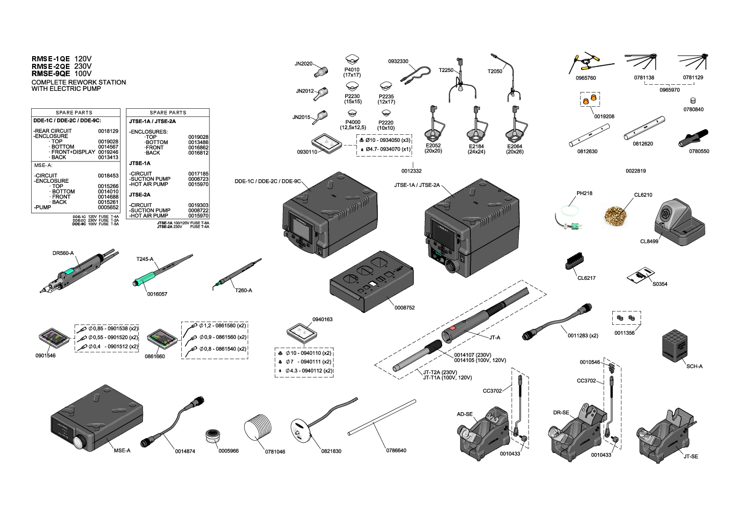 JBC RMSE QE EXPLODED VIEW